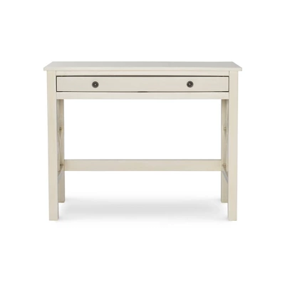 Whitley Antique Desk White - Linon 3 Whitley Antique Desk White - Linon
