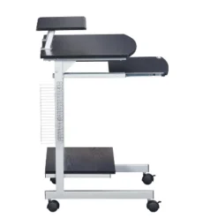 Compact Computer Cart With Storage - Techni Mobili -Office Furniture GUEST 877b41a8 ba10 4d04 b52d 380d017767c9