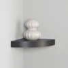 11.8" Floating Corner Shelf Wall Mounted Espresso - Inplace -Office Furniture GUEST 88e7ab25 bdbb 4848 bd72 00eb2b693b74