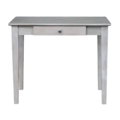Small Desk With Drawer And Chair Washed Gray/Taupe - International Concepts 14 Small Desk With Drawer And Chair Washed Gray/Taupe - International Concepts -Office Furniture GUEST 89210112 7bf1 408f aeb2 946269aa7698