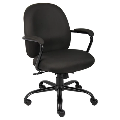 Heavy Duty Task Chair Black - Boss Office Products 3 Heavy Duty Task Chair Black - Boss Office Products
