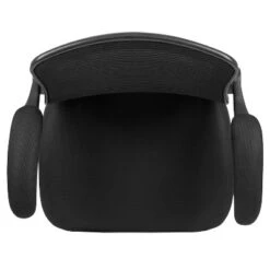 Flash Furniture Mid-Back Black Mesh Ergonomic Drafting Chair With Adjustable Foot Ring And Flip-Up Arms -Office Furniture GUEST 8d221b60 c0ff 4747 9354 dbef06909f17