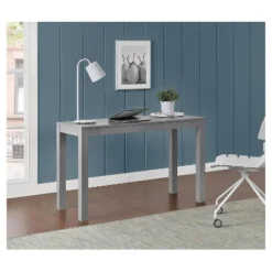 George Large Wood Writing Desk With Drawers Gray - Room & Joy -Office Furniture GUEST 8e23d175 79e2 417e a210 bb552382976e