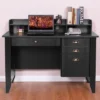 Tangkula Wooden Computer Writing Desk Office Study Table With Drawers Black/Walnut -Office Furniture GUEST 91080138 e893 4d6c 9dc0 14c03ee64d73
