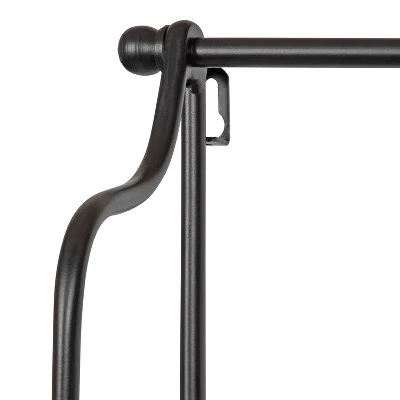 20" X 32" Walters Wood/Metal 3 Tier Shelving Brown - Kate & Laurel All Things Decor 5 20" X 32" Walters Wood/Metal 3 Tier Shelving Brown - Kate & Laurel All Things Decor - Image 3