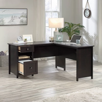 County Line L-Shaped Desk With File Drawer - Sauder 4 County Line L-Shaped Desk With File Drawer - Sauder - Image 2