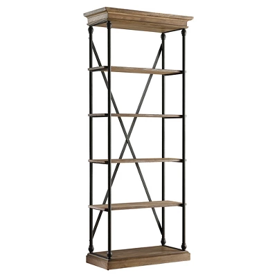84" Belvidere 5 Shelf Narrow Bookshelf - Inspire Q 8 84" Belvidere 5 Shelf Narrow Bookshelf - Inspire Q - Image 6