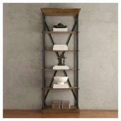 84" Belvidere 5 Shelf Narrow Bookshelf - Inspire Q 11 84" Belvidere 5 Shelf Narrow Bookshelf - Inspire Q -Office Furniture GUEST 9354cb5b c639 4008 b04e cb389998d3d4