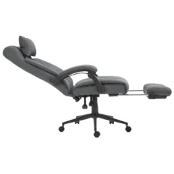 Vinsetto Executive Linen-Feel Fabric Office Chair High Back Swivel Task Chair With Adjustable Height Upholstered Retractable Footrest, Headrest And Padded Armrest 19 Vinsetto Executive Linen-Feel Fabric Office Chair High Back Swivel Task Chair With Adjustable Height Upholstered Retractable Footrest, Headrest And Padded Armrest -Office Furniture GUEST 944a99f7 0318 44fa be60 eeb9400ef5d3