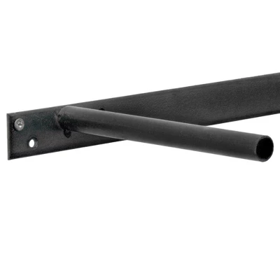 8" X 36" Large Rustic Wood Floating Wall Shelf Gray - American Art Decor 7 8" X 36" Large Rustic Wood Floating Wall Shelf Gray - American Art Decor - Image 5