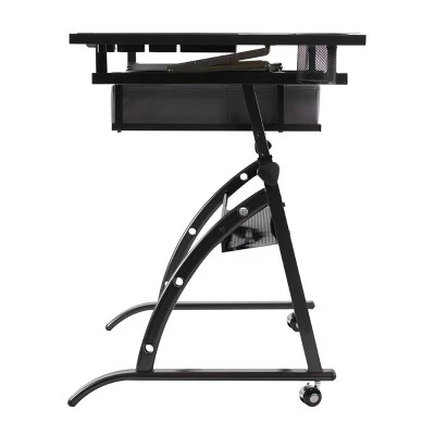 Core Drawing Table And Stool Set Charcoal Black/White - Studio Designs 13 Core Drawing Table And Stool Set Charcoal Black/White - Studio Designs - Image 11