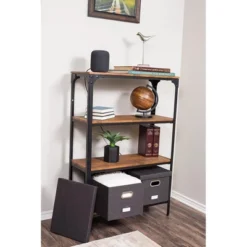 Internet's Best Collapsible File Box Storage Organizer With Lid - 1 Pack - Charcoal -Office Furniture GUEST 992719ed 3c8c 4721 b627 68c9ebe44cdb