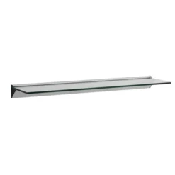 Floating Glass Shelf On Aluminum Bar Clear - Danya B. 14 Floating Glass Shelf On Aluminum Bar Clear - Danya B. -Office Furniture GUEST 9b7a7a00 92e7 45e1 a5ce 4fb41a499dfc