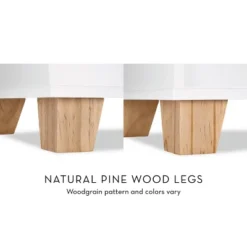 35" Kids' Catch-All Toy Organizer With Bookrack White - RiverRidge Home -Office Furniture GUEST 9e5725d9 5faa 465c a717 c0bae3c97899