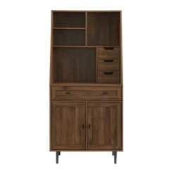 64" Storage Desk & Hutch With Keyboard Drawer - Saracina Home 15 64" Storage Desk & Hutch With Keyboard Drawer - Saracina Home -Office Furniture GUEST 9f926d2c 8312 40f3 97ce d4264ba7feef