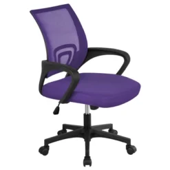 Yaheetech Adjustable Ergonomic Computer Chair Office Chair -Office Furniture GUEST a0938965 cd19 45e6 88ef e6d320fb04cc
