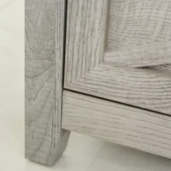 HOMCOM Retro Wooden 2-Drawer Lateral File Chest Cabinet Pedestal For Document Storage With Hanging Bar For Letter/Legal Size, Gray -Office Furniture GUEST a4cec897 da6a 48c6 8ee0 82bfa970433d