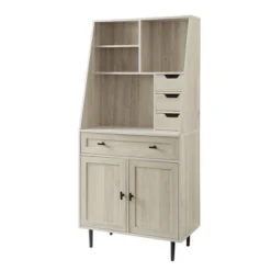 64" Storage Desk & Hutch With Keyboard Drawer - Saracina Home 13 64" Storage Desk & Hutch With Keyboard Drawer - Saracina Home -Office Furniture GUEST a5597132 39b9 47f7 8df0 34356366975a