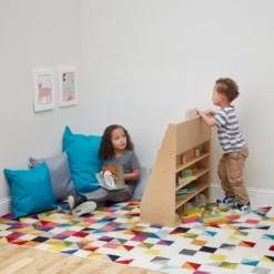 ECR4Kids Birch Streamline Book Display Stand, Kids Wooden Book Rack, Forward Facing Bookshelf -Office Furniture GUEST a5d3f849 e881 45ad 9d2e 7c20697c8b3a