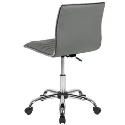 Emma And Oliver Low Back Designer Armless Ribbed Swivel Task Office Chair 30 Emma And Oliver Low Back Designer Armless Ribbed Swivel Task Office Chair -Office Furniture GUEST a5ff6906 d954 4e03 b184 4ab9e18fadae