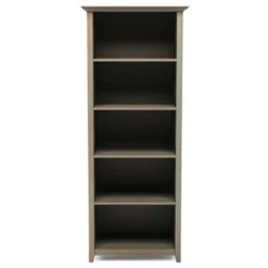 Halifax 5 Shelf Bookshelf - WyndenHall -Office Furniture GUEST a8b8584d 4a69 4895 b935 5de8baefa606