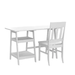 Dornoch 2 Shelf Writing Desk With Chair - HOMES: Inside + Out -Office Furniture GUEST aa4213ac f6d2 4d2d 8932 030b2ceec405