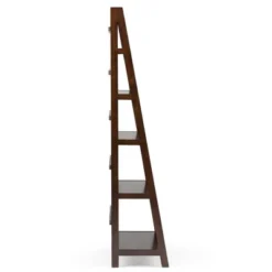 72" Normandy Wide Ladder Shelf Bookshelf Brunette Brown - WyndenHall 12 72" Normandy Wide Ladder Shelf Bookshelf Brunette Brown - WyndenHall -Office Furniture GUEST ab0d4a9b 6593 473d 8b79 fae311019220