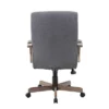 Modern Conference Chair Slate Gray/Driftwood - Boss Office Products -Office Furniture GUEST acb2ab52 f6db 4536 b2cf 223c27c26974