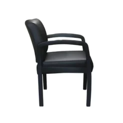 Office Guest Chair Black - Boss Office Products -Office Furniture GUEST ae6fc489 c8b2 4de4 9a17 1c785f6e6157
