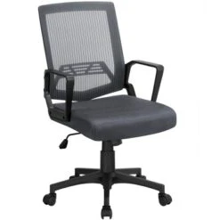 Yaheetech Adjustable Mid-Back Office Chair Computer Chair With Wheels 19 Yaheetech Adjustable Mid-Back Office Chair Computer Chair With Wheels -Office Furniture GUEST b215c78a 3a59 4b33 b585 1e7f67b77c0b