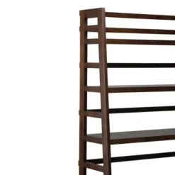 72" Normandy Wide Ladder Shelf Bookshelf Brunette Brown - WyndenHall 10 72" Normandy Wide Ladder Shelf Bookshelf Brunette Brown - WyndenHall -Office Furniture GUEST b22353ad 006f 4921 a8fa 9abf273df713