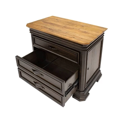 Sonoma File Cabinet Brown - Martin Furniture 10 Sonoma File Cabinet Brown - Martin Furniture - Image 8