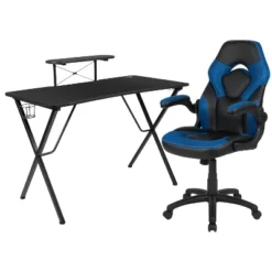 Flash Furniture Gaming Desk And Racing Chair Set With Cup Holder, Headphone Hook, And Monitor/Smartphone Stand 28 Flash Furniture Gaming Desk And Racing Chair Set With Cup Holder, Headphone Hook, And Monitor/Smartphone Stand -Office Furniture GUEST b5bf90b4 81f4 40c4 8c9f 1a52f29d7b17