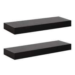 2pc 24" Havlock Wood Shelf Set - Kate & Laurel All Things Decor -Office Furniture GUEST b6d0ee3b 45e0 4290 a27d e400dc8c02f3