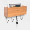 Beechwood Wall Storage With Hooks - Threshold™ -Office Furniture GUEST b6ee7ab6 6bf1 43c9 9fcc 055c74d2fa3d