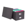 Internet's Best Collapsible File Box Storage Organizer With Lid - 1 Pack - Charcoal 1 Internet's Best Collapsible File Box Storage Organizer With Lid - 1 Pack - Charcoal -Office Furniture GUEST b768a393 5fe5 4a2a 9ceb a392d30f386f