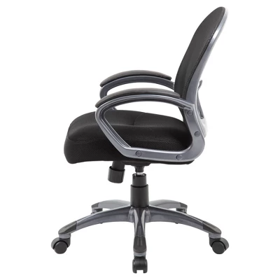 Ergonomic Mesh Task Chair Black - Boss 4 Ergonomic Mesh Task Chair Black - Boss - Image 2