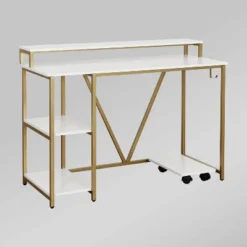 Industrial Writing Desk - Techni Mobili -Office Furniture GUEST bb4707f7 57c7 4c3c 8bb3 a654b0580864