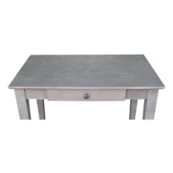Small Desk With Drawer And Chair Washed Gray/Taupe - International Concepts 16 Small Desk With Drawer And Chair Washed Gray/Taupe - International Concepts -Office Furniture GUEST c08b1bf8 3354 47c0 a8c7 358ac13e62d2