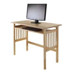 Folding Computer Desk Natural - Winsome -Office Furniture GUEST c12401ab 7e00 4600 859d db8b80e4776f