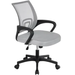 Yaheetech Adjustable Ergonomic Computer Chair Office Chair -Office Furniture GUEST c15505b7 7b1f 4500 a864 b9797fd921bb
