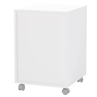 Maia 3 Drawer File Cabinet White - Polifurniture 5 Maia 3 Drawer File Cabinet White - Polifurniture - Image 3