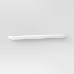 Wedge Shelf With Rod Bracket White - Threshold™ -Office Furniture GUEST c4d19b23 f651 4d9b 882e daf6092e6452