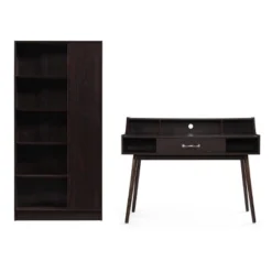 2pc Brenda Mid Century Home Office Set - Christopher Knight Home 15 2pc Brenda Mid Century Home Office Set - Christopher Knight Home -Office Furniture GUEST c85f5065 9e30 4f59 9cc8 0d582fd7fb93