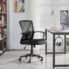 Yaheetech Office Desk Chair Computer Task Chair With Lumbar Support And Armrest -Office Furniture GUEST cb6c7444 cf8e 4e57 a530 5e09f0be1961