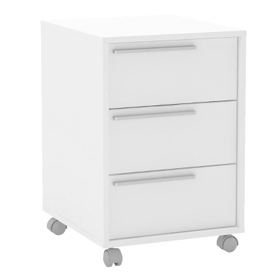 Maia 3 Drawer File Cabinet White - Polifurniture 15 Maia 3 Drawer File Cabinet White - Polifurniture - Image 13