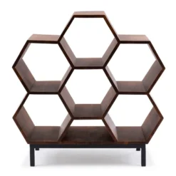 34" Miora Bookshelf Brown - Powell Company -Office Furniture GUEST d0ac58b9 8561 474b b990 d63c4268d16a