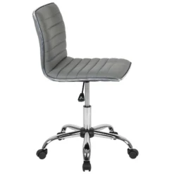 Emma And Oliver Low Back Designer Armless Ribbed Swivel Task Office Chair 31 Emma And Oliver Low Back Designer Armless Ribbed Swivel Task Office Chair -Office Furniture GUEST d394aa10 3e64 4291 bb66 fd26bd217653
