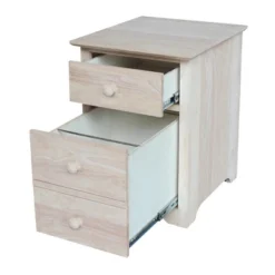 Riley 2 Drawer File Cabinet Unfinished - International Concepts -Office Furniture GUEST d3a65e81 b493 4d51 a035 4c07bd8ff7bf