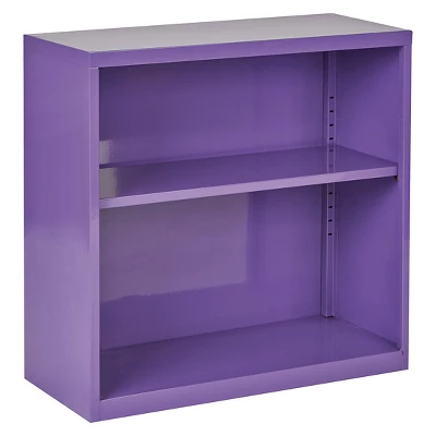 28" Metal Bookcase - Office Star 8 28" Metal Bookcase - Office Star - Image 6